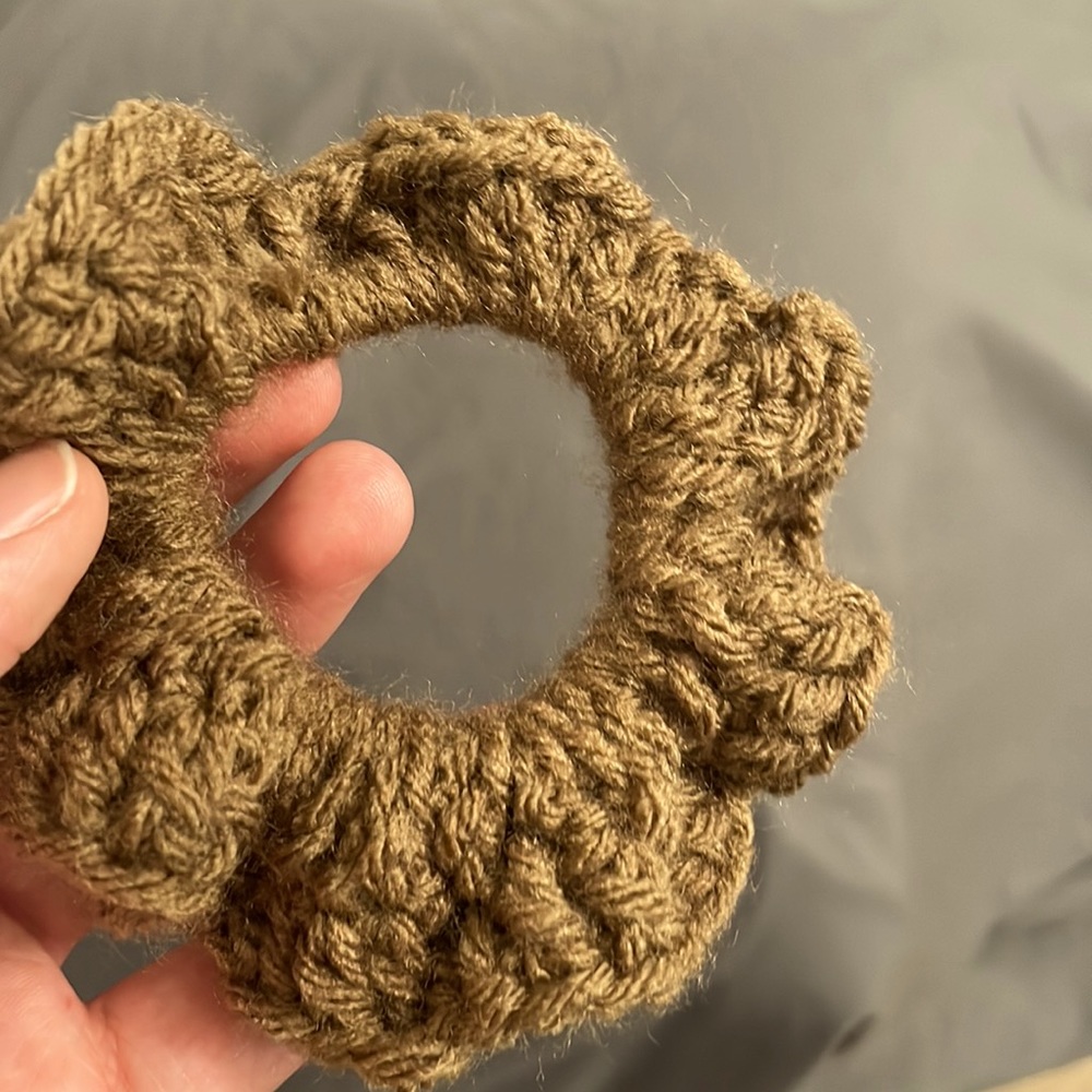 Homemade scrunchie